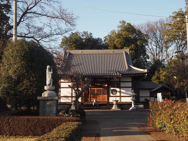 〈宝林寺〉の本堂。