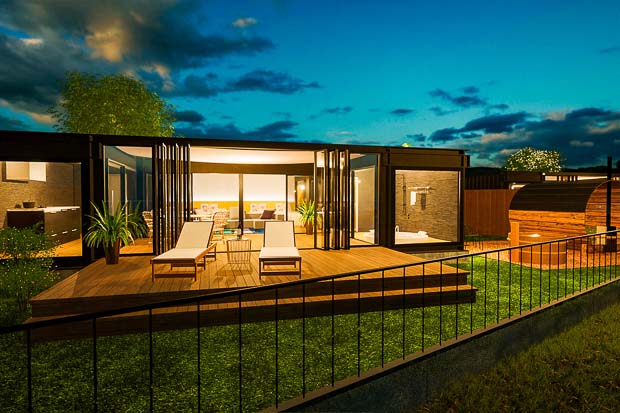 客室はすべて１棟貸切型